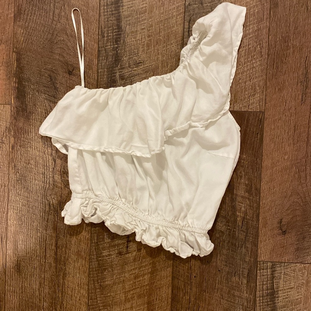 Japna White Off The Shoulder Top